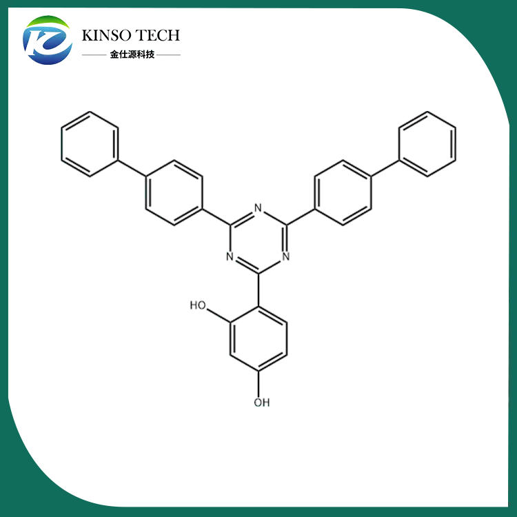 2- (2,4-dihydroxyfenyl) -4,6-bis (4-bifenylyl) -1,3,5-triazine CAS 182918-16-7