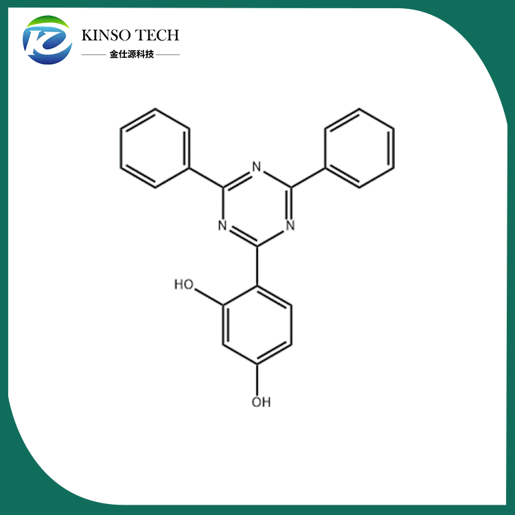 2- (2,4-dihydroxyfenyl) -4,6-difenyl-1,3,5-triazine CAS 38369-95-8